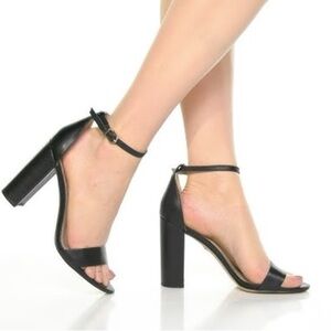 Sam Edelman Yaro Ankle Strap‎ Sandal Heel Sz 9.5 m